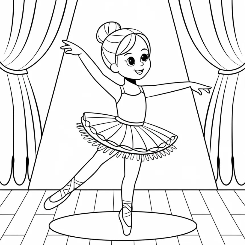 girls coloring pages