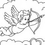 Classic Valentine's Day Character Coloring Pages