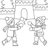 Winter Coloring Pages