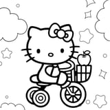 Hello Kitty Coloring Pages Fun