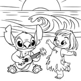 Lilo and Stitch Coloring
